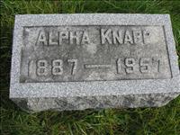 Knapp, Alpha